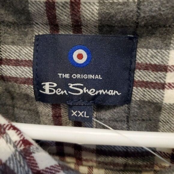 THE ORIGINAL BEN SHERMAN LONG SLEEVE BUTTON UP SHIRT 2XL - Picture 7 of 7